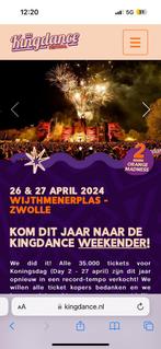kingdance ticket, Tickets en Kaartjes, Evenementen en Festivals