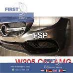 W205 C63 AMG Voorbumper compleet origineel Mercedes C Klasse, Auto-onderdelen, Carrosserie en Plaatwerk, Gebruikt, Voor, Mercedes-Benz