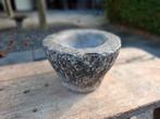 Antieke Stenen Vijzel - Diameter 18cm, Hoogte 12cm, Ophalen of Verzenden