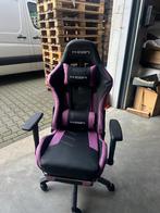 Nieuw Gamestoel-Pars, Ophalen, Gaming bureaustoel, Paars, Nieuw