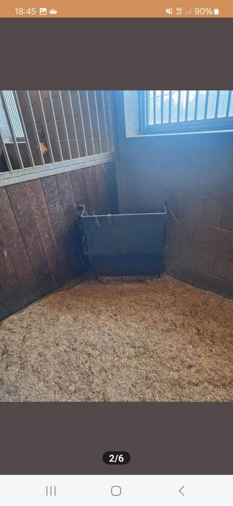 Hooi feeder hoekbak 200L, Dieren en Toebehoren, Paarden en Pony's | Overige Paardenspullen, Zo goed als nieuw, Overige soorten