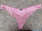 NIEUW String Noir from Hunkemöller sexy oudrose mt 2XL, Ophalen, Zwart, String