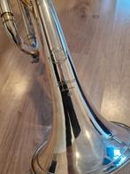 Henri Selmer trompet, Muziek en Instrumenten, Blaasinstrumenten | Trompetten, Gebruikt, Ophalen of Verzenden, Bes-trompet, Met koffer