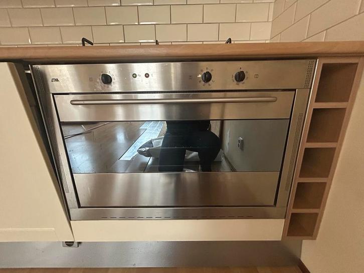 Etna 6-pits gasfornuis met oven, Witgoed en Apparatuur, Ovens, Gebruikt, Vrijstaand, Oven, 60 cm of meer, Hete lucht, Ophalen