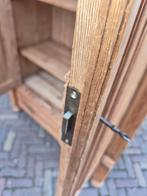 Antieke Grenen Kast met Lade en Planken, Antiek en Kunst, Ophalen