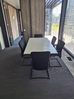 Vergadertafel, Huis en Inrichting, Tafels | Eettafels, Ophalen, Gebruikt, 100 tot 150 cm, 200 cm of meer