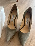 Jimmy Choo groene kaki nieuwe pumps origineel maat 38, Kleding | Dames, Schoenen, Ophalen of Verzenden, Zo goed als nieuw, Groen