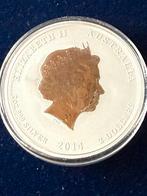 2 Dollar 2014 australie, Postzegels en Munten, Edelmetalen en Baren, Ophalen of Verzenden, Zilver