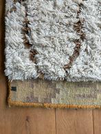 Wollen vloerkleed Berber stijl - ivoor met terracotta, Huis en Inrichting, Stoffering | Tapijten en Kleden, Ophalen, Gebruikt