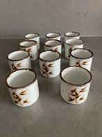 11 eierdopjes: Wedgwood Stonehenge Midwinter Wils Oats, Overige typen, Ophalen of Verzenden, Zo goed als nieuw, Wedgwood