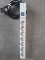 Minkels PDU met Ampere Meter - 7 Stopcontacten, Ophalen of Verzenden, Zo goed als nieuw, Stopcontact