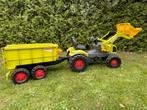Mooie Claas tractor met aanhanger, Ophalen, Gebruikt, Trapvoertuig