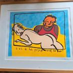 Herman Brood Zeefdruk - Handgesigneerd & Genummerd, Antiek en Kunst, Kunst | Litho's en Zeefdrukken, Ophalen of Verzenden