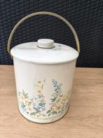 Brocante blik , koekjes trommel met deksel, Antiek en Kunst, Ophalen of Verzenden