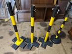 4x afzetpaal, Tuin en Terras, Palen, Balken en Planken, Ophalen, Gebruikt, Minder dan 180 cm, Palen