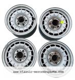 Kroonkurkvelgen / Barockvelgen 6.5J x 14 Inch Mercedes w126, Gebruikt, -, Ophalen of Verzenden, -