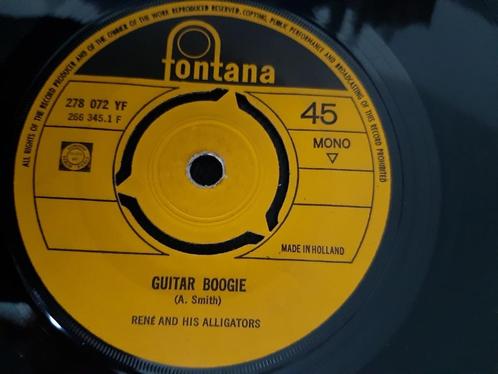 René And His Alligators ‎– Guitar Boogie (Nederbeat), Cd's en Dvd's, Vinyl Singles, Gebruikt, Single, Pop, 7 inch, Ophalen of Verzenden