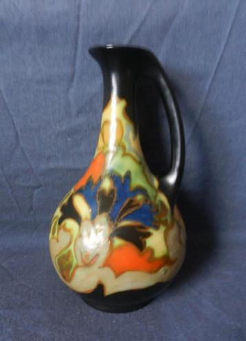 Plateel kan Goedewaagen Gouda decor Korenbloem h. 16,7 cm. beschikbaar voor biedingen