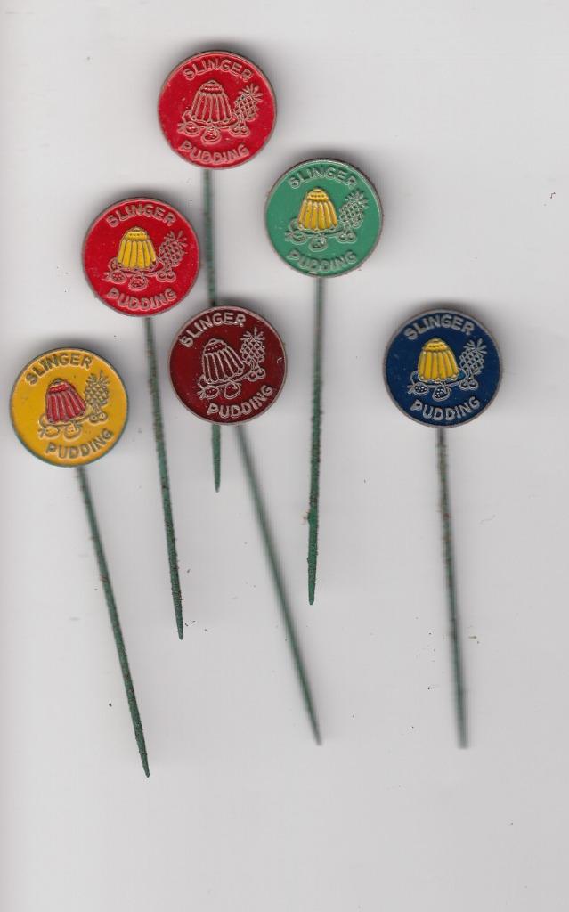 Slinger Pudding speldjes, Verzamelen, Speldjes, Pins en Buttons, Gebruikt, Speldje of Pin, Overige onderwerpen, Ophalen of Verzenden