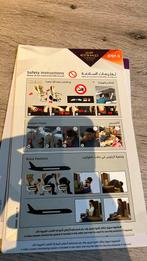 Etihad B787 safety card, Verzamelen, Luchtvaart en Vliegtuigspotten, Ophalen of Verzenden, Zo goed als nieuw, Kaart, Foto of Prent