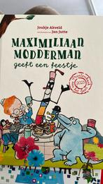 Mini editie Maximiliaan Modderman geeft een feestje, Boeken, Ophalen of Verzenden, Zo goed als nieuw, Joukje Akveld