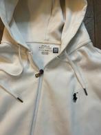Witte Polo Ralph Lauren Hoodie - Maat L, Ophalen of Verzenden, Zo goed als nieuw, Maat 48/50 (M), Wit