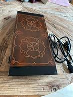 Vintage Frans Warmhoudplaatje - Bloemen Design, Ophalen of Verzenden, Gebruikt