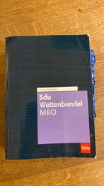 SDU WETTENBUNDEL MBO, Boeken, Ophalen of Verzenden, Gelezen, R. Dupont; N. van Rijn; E. Beckers-Mayer; F. Venmans; P. Albe...