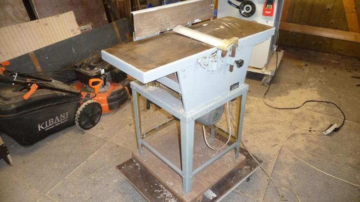 TE KOOP vlak en vandikte SCHAAFBANK merk SCHEPPACH, Doe-het-zelf en Verbouw, Schaafmachines, Gebruikt, Elektrisch, Ophalen