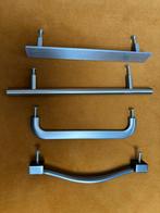 4 x lade- kastgrepen meubelbeslag rvs en geborsteld nikkel, Huis en Inrichting, Minder dan 50 cm, Nieuw, Ophalen of Verzenden