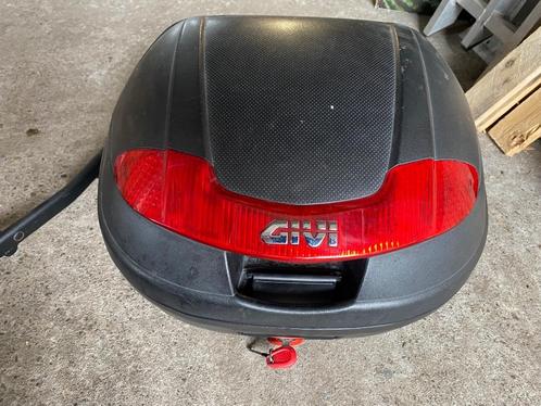 Topkoffer Guvi monolock met montagerek Kawasaki ZZR 1200, Motoren, Onderdelen | Kawasaki, Gebruikt, Ophalen of Verzenden