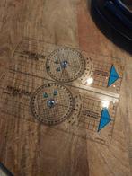 Portland Course Plotter  2 stuks, Watersport en Boten, Ophalen, Zo goed als nieuw, Kaartplotter of Fish Finder