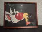 Print Sylvester and Tweety 1000 Editions 1995, Verzamelen, Ophalen of Verzenden, Overige figuren, Zo goed als nieuw, Plaatje, Poster of Sticker
