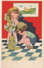 MEISJE BEER BEREN  JAREN 50 ZEER MOOI OUDE KAART KH674, Verzamelen, Ansichtkaarten | Themakaarten, Ophalen of Verzenden, 1940 tot 1960