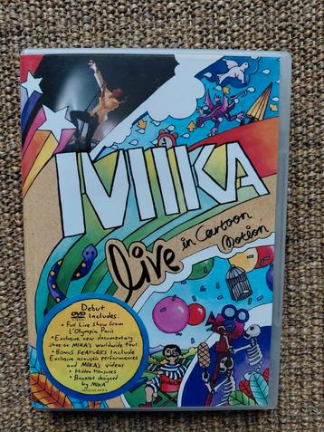 Mika - Live in Cartoon Motion DVD NIEUWSTAAT  beschikbaar voor biedingen
