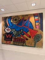 Corneille Wandkleed - Kunst aan de Muur, Bruin, 150 tot 200 cm, 200 cm of meer, Ophalen of Verzenden