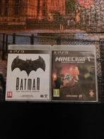PS3 Games: Batman & Minecraft, Avontuur en Actie, Gebruikt, Online, 1 speler