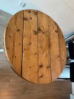 Stijgerhouten Eettafel Rond - Landelijke Stijl, Huis en Inrichting, Ophalen, Gebruikt, 100 tot 150 cm, Rond