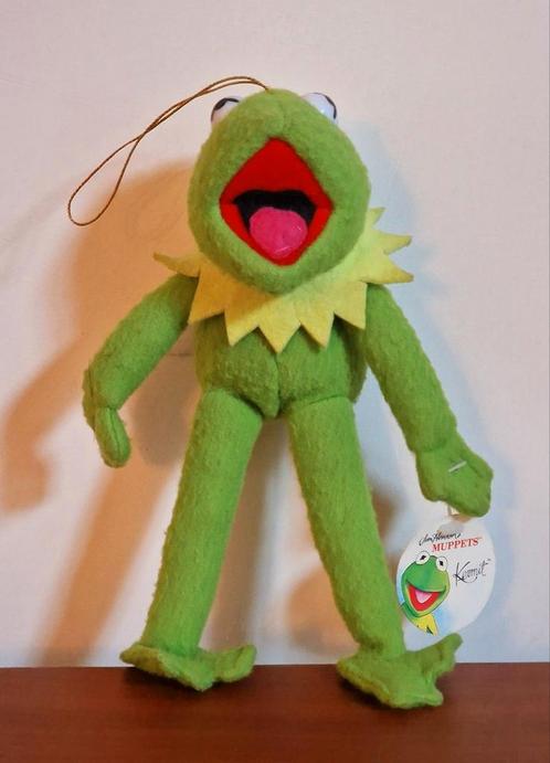 Vintage Kermit de Kikker pop Sunny toys jim henson muppets, Kinderen en Baby's, Speelgoed | Knuffels en Pluche, Zo goed als nieuw