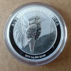 1 oz Zilver Kookaburra munt van 2014 uit Australië, Ophalen of Verzenden, Zilver