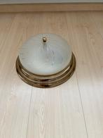 Mooie planfoniere, messing met echt geslepen glas., Ophalen of Verzenden, Zo goed als nieuw, Glas