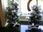 kerstbomen kerstdorp besneeuwd met hout kruis Intratuin, Diversen, Kerst, Verzenden, Gebruikt