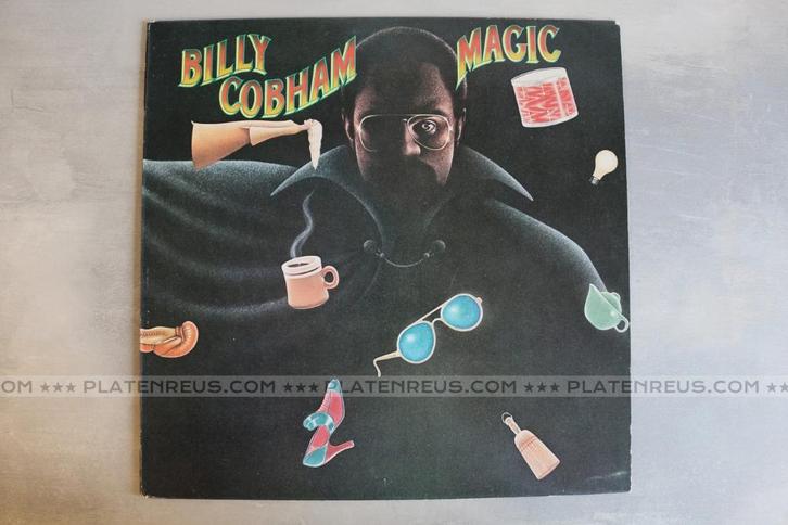 LP Billy Cobham – Magic ( 1977 Jazz Rock Fusion ) 4445, Cd's en Dvd's, Vinyl | Jazz en Blues, Gebruikt, Jazz, 1960 tot 1980, 12 inch