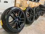 VELGEN + WINTERBANDEN 18 INCH 5X108 MICHELIN 235-45-18 VOLVO, Auto-onderdelen, Banden en Velgen, Ophalen, 18 inch, Gebruikt, Banden en Velgen