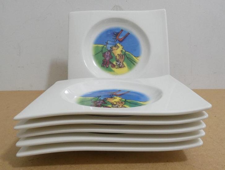 Villeroy en Boch borden NewWave kleine bordjes [1221], Huis en Inrichting, Keuken | Servies, Zo goed als nieuw, Bord(en), Overige stijlen