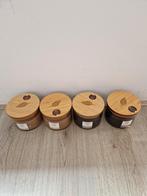4 woodwick geur kaarsen, Ophalen, Nieuw, Overige materialen, Minder dan 25 cm