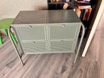 Ikea ladekast Nikkeby groen, zo goed als nieuw, Huis en Inrichting, Kasten | Ladekasten, Ophalen, Retro, industrieel, 50 tot 100 cm