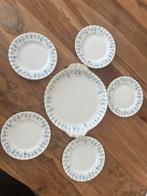 Royal Albert Memory Lane set/ a cake plate & 5 small plates, Antiek en Kunst, Antiek | Servies los, Verzenden