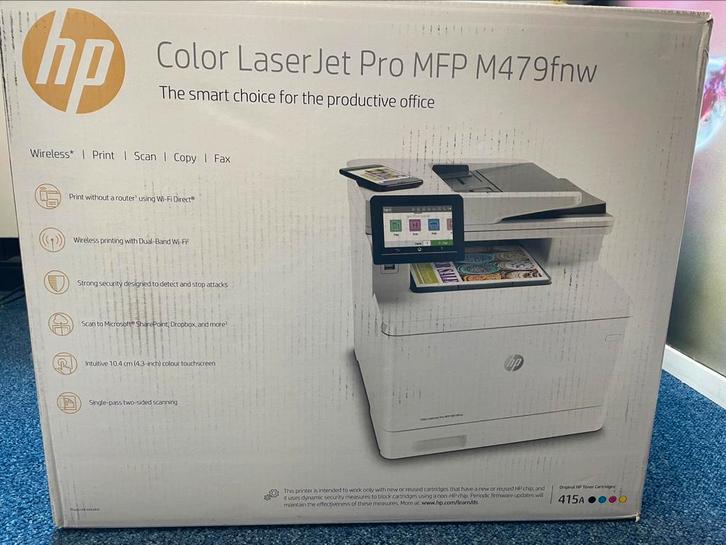 Printer voor kantoor - HP Color LaserJet Pro MFP M479fnw, Computers en Software, Printers, Nieuw, Printer, Laserprinter, Faxen