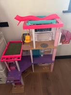 Barbiehuis, Kinderen en Baby's, Speelgoed | Poppenhuizen, Ophalen, Zo goed als nieuw